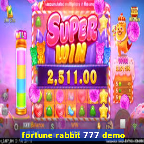 fortune rabbit 777 demo